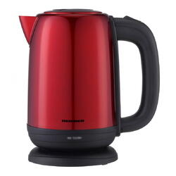 Heinner Fierbator electric HEK-2200RDSS, 2200W, 1.7L, Oprire automata, Rosu