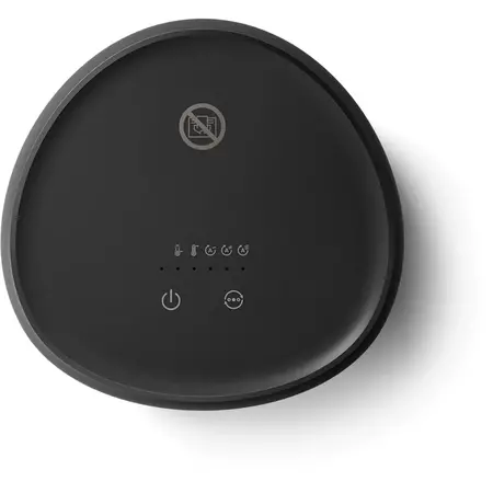 Aeroterma ceramica Philips CX2120/01, Seria 2000, 1500 W, Negru