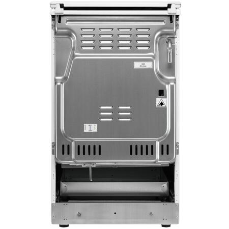 Aragaz Electrolux LKG504022K, Gaz, 4 arzatoare, Siguranta plita si cuptor, Autocuratare catalitica, Grill electric, Rotisor, 50 cm, Negru