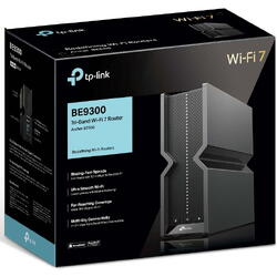 Router Wireless TP-Link Archer BE550, BE9300, Tri-Band, Wi-Fi 7, OFMA, Beamforming, HomeShield Security, MLO, Compatibil cu EasyMesh, port 2.5G