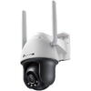 Camera de supraveghere TP-Link VIGI C540-4G, 4MP, SHD, 2560x1440, 4G Pan/Tilt, monitorizare 360°, full-color night vision, detectare smart, urmarire automata, microfon integrat, suport ONVIF, IP66, control de la distanta