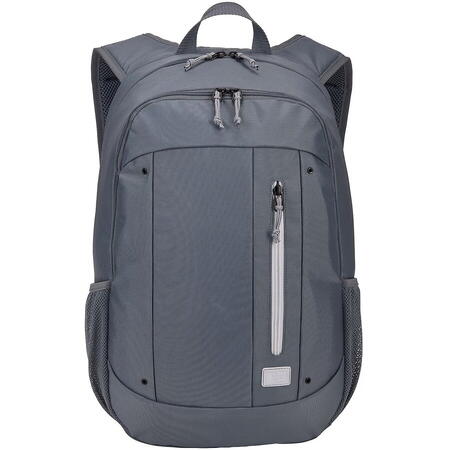 Rucsac Case Logic Jaunt,pentru notebook de max. 15.6", 2 compartimente, buzunar frontal, buzunar lateral x 2, waterproof, volum 23 litri, poliester reciclat, gri