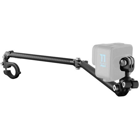 Suport GoPro pentru bicicleta (brat+bara), 2 brate fibra Carbon