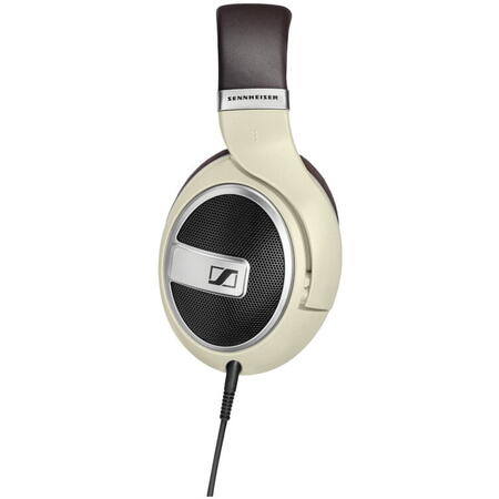 Casti over ear Sennheiser HD 599, cu fir, Beige/Brown