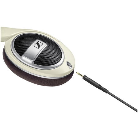 Casti over ear Sennheiser HD 599, cu fir, Beige/Brown