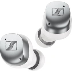 Casti In-Ear Sennheiser Momentum True Wireless 4, Bluetooth, Microfon, White Silver