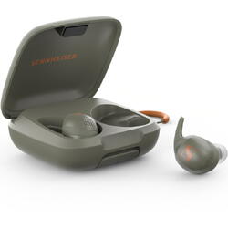 Casti In-Ear Sennheiser Momentum Sport, Bluetooth, HR Monitor, Body Temp, Microfon, Olive