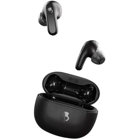 Casti Audio In-Ear, Skullcandy Rail True Wireless, Bluetooth, True Black