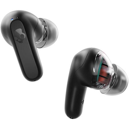 Casti Audio In-Ear, Skullcandy Rail True Wireless, Bluetooth, True Black