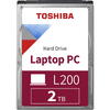 HDD Laptop TOSHIBA L200, 2TB, 5400rpm, 128MB cache, SATA-III