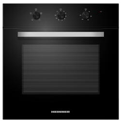 Cuptor incorporabil Heinner HBO-M654G-GBK, electric, 70l, 4 functii, Clasa A, Grill, Negru