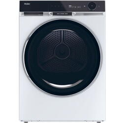 Uscator de rufe Haier HD90-A3Q397U1-S, Pompa de caldura, Wi-Fi, 9 kg, 17 programe, Clasa C, alb
