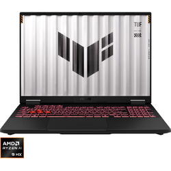 Laptop Gaming ASUS TUF A16 FA608WI cu procesor AMD Ryzen™ AI 9 HX 370 pana la 5.1GHz, 16'', 2.5K, WQXGA, IPS, 165Hz, 32GB LPDDR5X, 1TB SSD, NVIDIA® GeForce RTX™ 4070 8GB GDDR6, No OS, Jaeger Gray