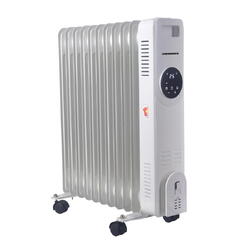 Heinner Calorifer cu ulei HOH-YD11WH, 11 elementi, display, telecomanda, TERMOSTAT AJUSTABIL, Alb