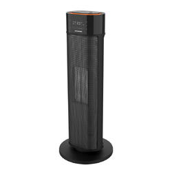 Radiator ceramic cu umidificare Heinner HCH-LH2000BK, 2000 W, Functie umidificare, Display LED, Control touch, Telecomanda, Fucntie ECO, Oprire automata, Functie Oscilare, Negru