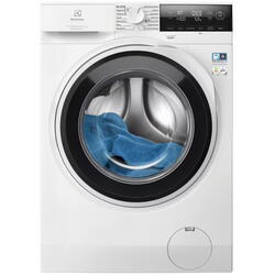 Masina de spalat rufe Electrolux Ecoline EW7F3484UE, 8 kg, 1400 rpm, Clasa A, Motor Inverter, Dozator Universal detergent, Sistem SteamCare + SensiCare, TimeManager, Alb
