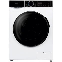 Masina de spalat rufe Samus WSADI-10143, 10 kg, 15 programe, 1400 rotatii, Clasa energetica A, Motor inverter, Afisaj electronic, Alb/Negru