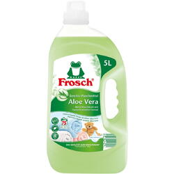 Detergent rufe lichid eco, Frosch, aloe vera 5L