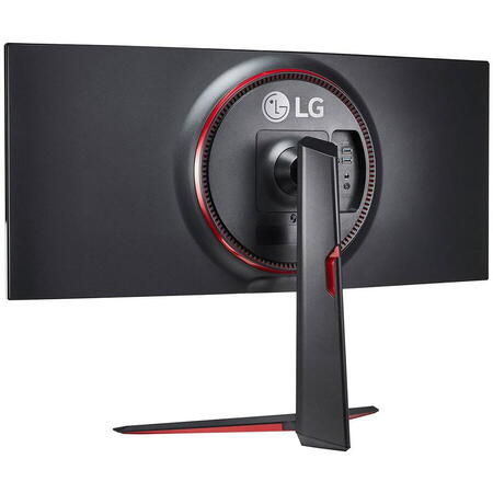Monitor LED IPS LG 34", UltraWide Full HD (2560x1080), 100Hz, 1ms MBR (5ms GtG), AMD FreeSync™ Premium, sRGB 99%, VESA DisplayHDR™ 400, Boxe 2.0, USB Type-C, HDMI, Display Port, Jack, Pivot, gri