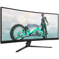 Monitor Gaming Philips EVNIA Curbat, 34", VA, WQHD, 180Hz, 1ms, 0.5ms, HDR10, FlickerFree, HDMI, DisplayPort, 34M2C3500L/00, Negru