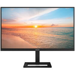Monitor Philips, 27", IPS, 4K, UHD, 60Hz, 4ms, HDR10, FlickerFree, Boxe 2W x 2, HA, HDMI, DisplayPort, 27E1N1800AE/00, Negru