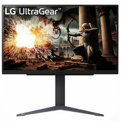 Monitor Gaming LED IPS LG UltraGear™ 27", QHD (2560x1440), 180Hz (200Hz O.C.), 1ms, AMD FreeSync™, NVIDIA G-Sync™, sRGB 99%​, HDR 10, 2x HDMI, Display Port, Jack, Pivot, negru