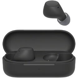 Casti In-Ear Sony WF-C510B, True Wireless, Conexiune multipunct, Incarcare rapida, Mod Ambient Sound, Microfon, Bluetooth, IPX4, Autonomie 11 ore, Negru