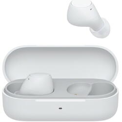 Casti In-Ear Sony WF-C510W, True Wireless, Conexiune multipunct, Incarcare rapida, Mod Ambient Sound, Microfon, Bluetooth, IPX4, Autonomie 11 ore, Alb