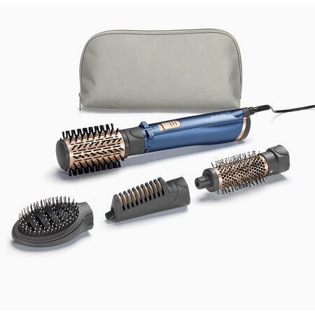 Perie rotativa BaByliss Style Pro AS965E, 1000W, Tehnologie ionica, 4 accesorii