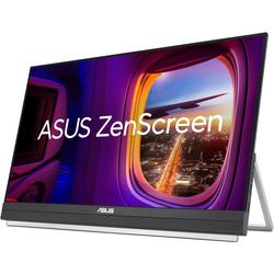 Monitor IPS LED Asus ZenScreen 21.5" MB229CF, Full HD 1920 x 1080, HDMI, Pivot, Boxe, 100 Hz, 5 ms Negru
