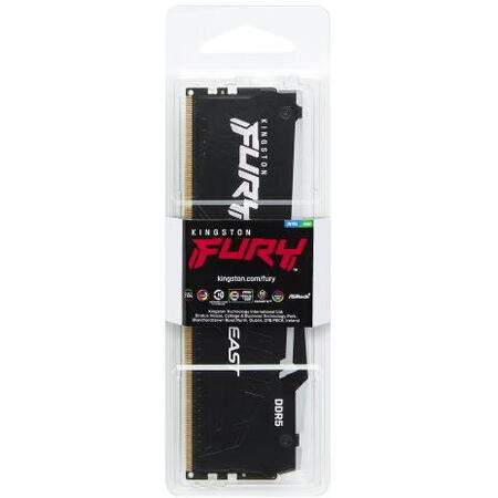 Memorie Kingston FURY Beast RGB 16GB DDR5 6000MHz CL36