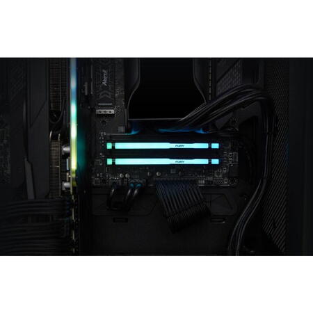 Memorie Kingston FURY Beast RGB 16GB DDR5 6000MHz CL36