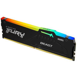 Memorie Kingston FURY Beast RGB 16GB DDR5 6000MHz CL36