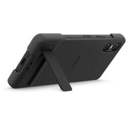 Husa de protectie Sony cu stand pentru Xperia 10 VI, Negru