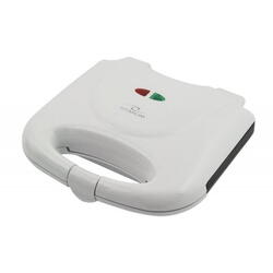 Sandwich-Maker Esperanza, Putere 700 W, Suprafata Antiaderenta, Indicator LED, Picioare Antialunecare, Carcasa Termoizolanta, Design Modern, Alb