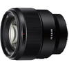 Obiectiv Sony, montura FE, 85mm f1.8, Negru