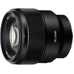 Obiectiv Sony, montura FE, 85mm f1.8, Negru