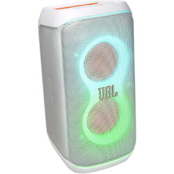 Sistem audio portabil JBL Partybox Club 120, 160W RMS, Baterie detasabila, IPX4, Auracast, AI Sound Boost, Alb