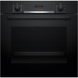 Cuptor incorporabil Bosch HBA574BB3, 71 L, Electric, Multifunctional, Grill, 7 functii , Autocuratare pirolitica, AutoPilot 10, 3D Hotair, Clasa A+, Negru