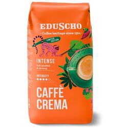 Tchibo Cafe Crema EDUSCHO  Intense, cafea prajita boabe, 1 kg