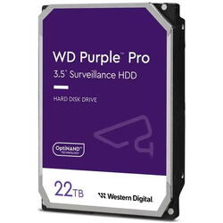 Western Digital Hard disk WD Purple Pro 22TB SATA-III 7200RPM 512MB