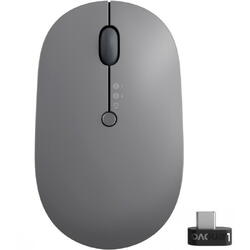 Mouse Lenovo Go Wireless/Bluetooth, Multi-Device, Storm Grey