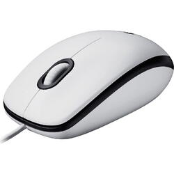 MOUSE USB OPTICAL M100/WHITE 910-006764 LOGITECH