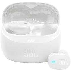 Casti In-Ear JBL Tune Buds 2, True Wireless, Bluetooth, ANC, Autonomie 48 ore, IP54, Multi-point, Alb
