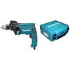 Masina de gaurit si insurubat (bormasina) cu percutie Makita HP1631K, 710 W, 3200 RPM, 48.000 percutii/min, 13 mm mandrina, maner lateral, valiza transport