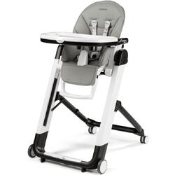 Scaun de masa 2in1 Peg Perego Siesta Follow Me, 0-15 Kg, Ice, Gri