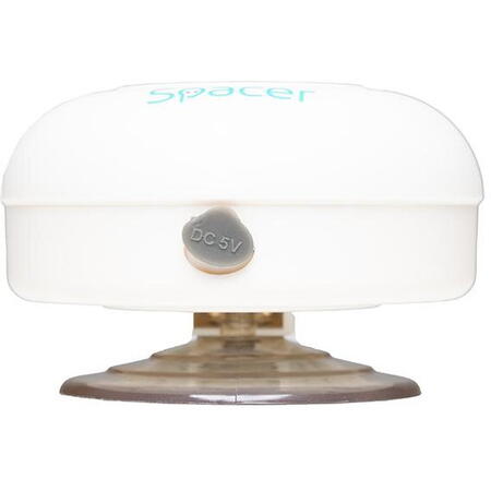 Boxa Spacer portabila, 3W RMS, 4h, alb