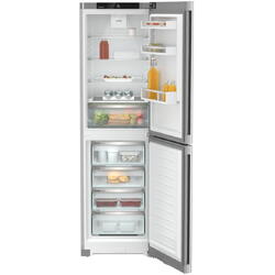 Combina frigorifica Liebherr CNsfd 5704, 359 l, No frost, EasyFresh, DuoCooling, Interior Fit, Clasa D, H 201.5 cm, Inox