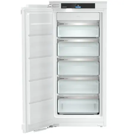 Congelator incorporabil Liebherr SIFNdi 4155 Prime, NoFrost, 56 cm, 129 l, SmartDeviceBox, SoftSystem, Iluminarea LED, SuperSilent, Clasa D