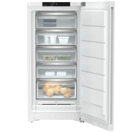 Congelator Liebherr FNc 6625 Plus, NoFrost, 70 cm, 260 l, Display Tactil, SpaceBox, VarioSpace, Clasa C, Alb